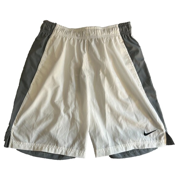 Nike Other - NEW Nike Dri-Fit Woven Flex Training Shorts 833271-100 White/Gray-Men's …